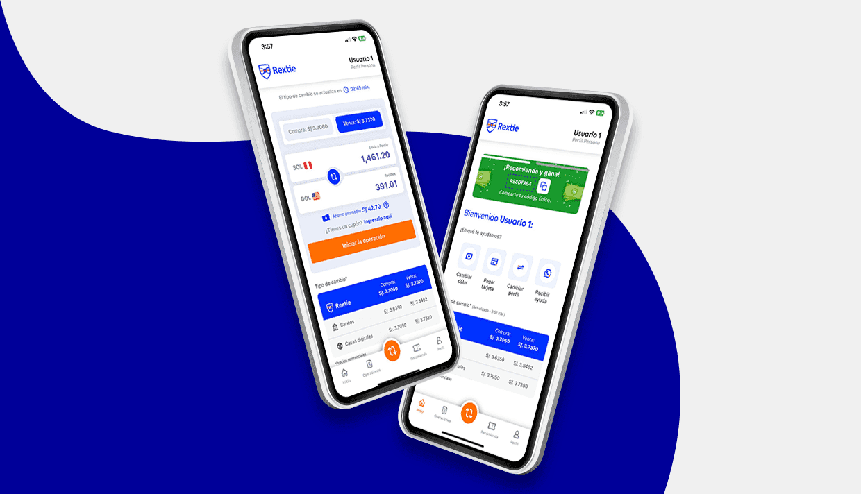 app cambio de dolares rextie