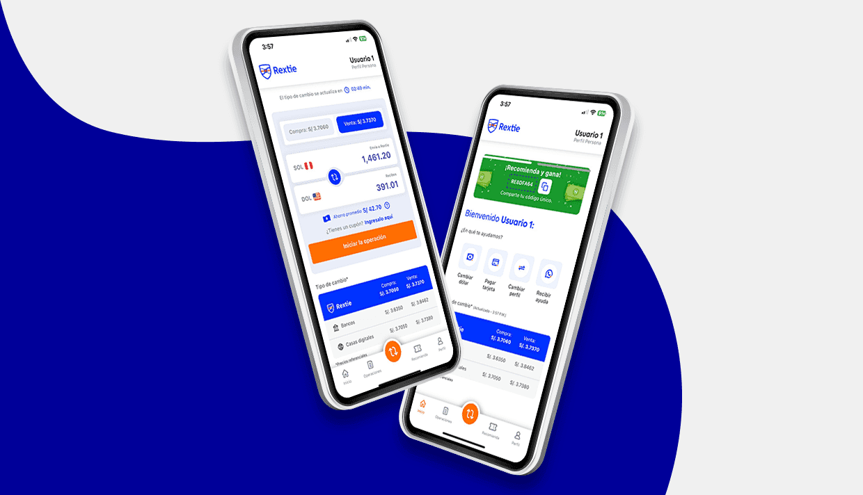 Descubre cómo optimizamos la experiencia del app de cambio de dólares de Rextie