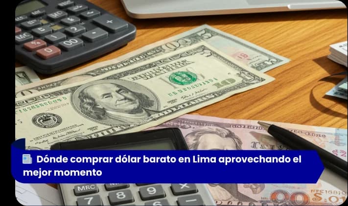 Dónde comprar dólar barato en Lima aprovechando el mejor momento