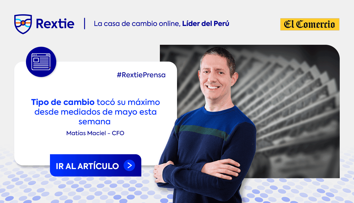 Tipo de cambio tocó su máximo desde mediados de mayo esta semana